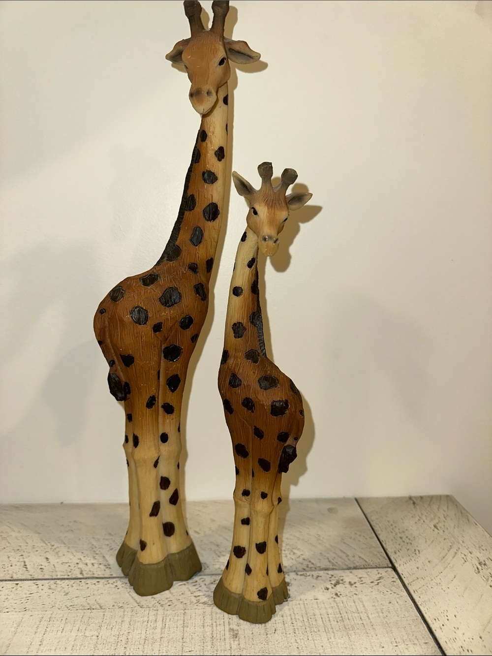 Set of Brown Giraffe Figurines - Home Accents Decor